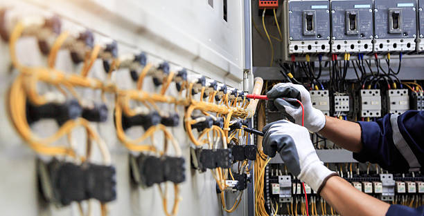 Professional Electrician technician working in Burton, MI